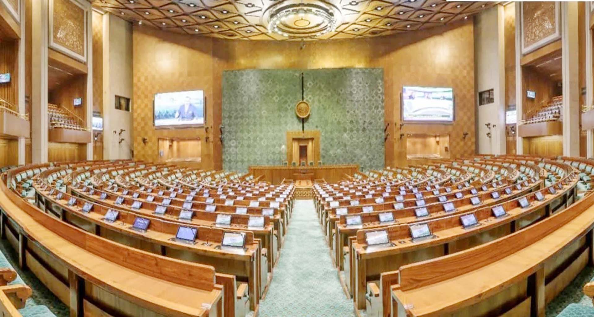 સંસદનું ચોમાસું સત્ર ૨૧ જુલાઇથી ૧૨ ઓગષ્‍ટ સુધી યોજાશે