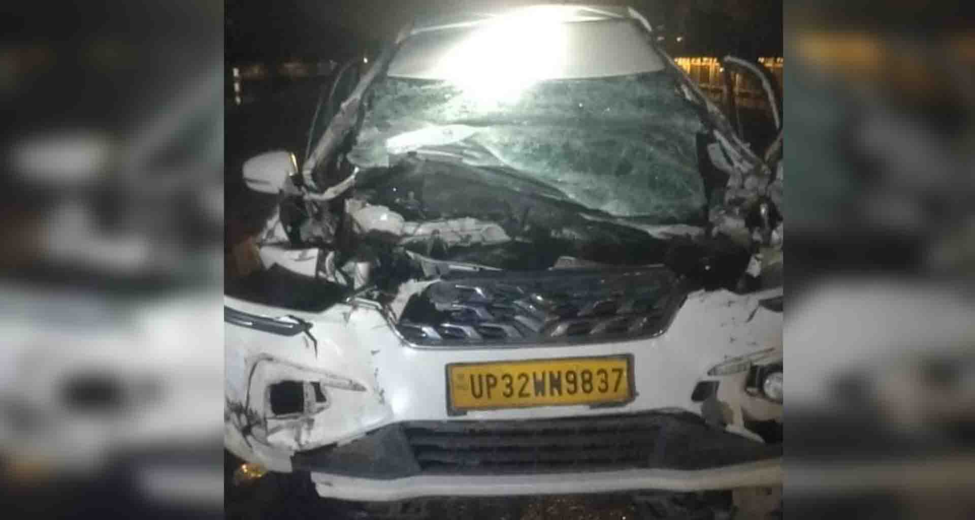 ભીલડી હાઈવે પર અર્ટીગા ગાડી ટ્રક સાથે ટકરાતા બેના મોત; ત્રણને ઈજા